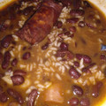 El cooksnap de xenia cuando hizo Alubias rojas con acompañamiento.