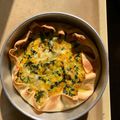 El cooksnap de Francesca Verino cuando hizo Tarta de espinaca y zanahoria.