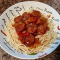 Cooksnap από 𝒳𝓇𝓊𝓈𝑜𝓊𝓁𝒶 𝒦𝑜𝓃𝓉𝑜𝓅𝑜𝓊𝓁𝑜𝓊 στη συνταγή Μακαρόνια με σάλτσα λουκάνικο