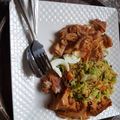 Zara's cooksnap of when they made Jollof rice and boiled egg.