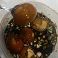 El cooksnap de Constanza Belén Oróstica Núñez cuando hizo Huevos Coreanos o Huevos Mayak.