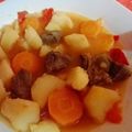 El cooksnap de ruso cuando hizo Estofado de ternera y patatas.