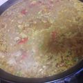 El cooksnap de Nani_tr cuando hizo Paella con pollo, gambas, calamares y almejas.