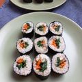 il irharuka quando ha preparato Kimbap coreani