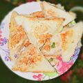 Hadisa Tabassum's cooksnap of when they made Egg n potato sandwich.