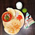Riddhi Dholakia's cooksnap of when they made છોલે કુલચા (Chhole Kulcha Recipe In Gujarati).