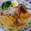 Cooksnap Aida semasa beliau membuat Mee kari.
