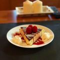 El cooksnap de Alina Iova cuando hizo Tarta de queso al horno.