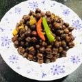 Akanksha Verma का कुकस्नैप जब उन्होंने चना घुघनी (chana Ghugni recipe in hindi) बनाया था।