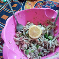 El cooksnap de Trey cuando hizo Ceviche de jurel 🐟🍋.