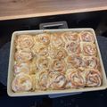 Antonia Fölsch's cooksnap of when they made Cinnamon Rolls Zimt-Schnecken.