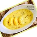 Ashwini Shaha's cooksnap of when they made Bengali Rasmalai.