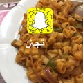 صورة من Snap; mr-dreem2، شاركها بعد تجربة وصفة مكرونة الخضار