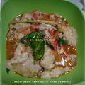 Cooksnap dari Dapur Mama Uwais untuk resep Asem-asem TAHU KULIT Kuah KEMANGI / Tahu PonTang