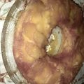 El cooksnap de Milagros Plattner cuando hizo Tarta de Manzanas y Pera Invertida.