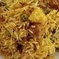 Mamta Shahu का कुकस्नैप जब उन्होंने सोयाबीन पुलाव(soyabean pulao recipe in hindi) बनाया था।