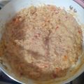 El cooksnap de Ivana Ovando cuando hizo Arroz con verduras (no es Risotto).