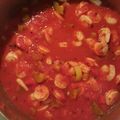 Stilt's cooksnap of when they made Shrimp Creole.
