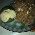 El cooksnap de Graciela Arce cuando hizo Zapallitos rellenos para vegetarianos.
