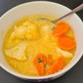 Vándor Magyar Cooksnap-ja, amikor elkészítette a(z) Tejfölös karfiolleves receptet.