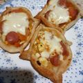 El cooksnap de Micaela cuando hizo Canastitas de salchicha.