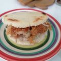 El cooksnap de Jackie Cardenas cuando hizo Arepas.