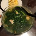 Cooksnap của Thư Nguyễn khi họ làm theo món Canh Cải Cúc Nấu Tôm Ngày Trở Về😍👭🎊💞