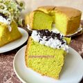 Cooksnap dari Dapur Mama DeFa untuk resep Pandan Chiffon Cake