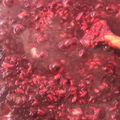 El cooksnap de Lula Kig cuando hizo Risotto de remolacha.
