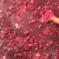 El cooksnap de Lula Kig cuando hizo Risotto de remolacha.