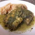 El cooksnap de Miriam Valente 🌺 cuando hizo Tortitas de pollo en salsa verde.