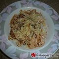 Cooksnap από dcroula στη συνταγή Ταλιάτελες με σάλτσα με πανσέτες