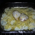 El cooksnap de Cristina Coria Romo cuando hizo Muslos de pollo al horno.