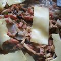 El cooksnap de Nancy Mora cuando hizo Champiñones con jamón a la mexicana.