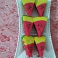 کوک اسنپ فریده نصیری بعد از امتحان کردن کیک هندوانه (یلدایی) بدون قر و فر🍉.