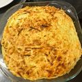 El cooksnap de Faviola Ortega cuando hizo Pastel de papa.