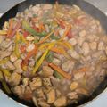 El cooksnap de Sergi Platas Varet cuando hizo Pollo con almendras estilo chino.