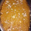 Mansi P Rajpara 12's cooksnap of when they made મોહનથાળ.