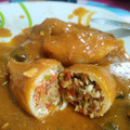 El cooksnap de FJavier Ruiz de Valdivia cuando hizo Calamares rellenos con salsa de langostinos.