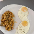 El cooksnap de Susana Leon cuando hizo Champiñones con garbanzos y calabacín.