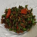 Cooksnap dari Aprilia Isdianti untuk resep Tumis Kacang Panjang With Daging Sapi Cincang