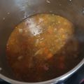 El cooksnap de Bea Algar cuando hizo Lentejas con chorizo en olla rápida.