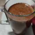 El cooksnap de Pecos Sanchez cuando hizo Chocolate a la taza con Thermomix.