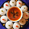 Madhvi Dwivedi's cooksnap of when they made Idli sambhar.