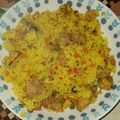 El cooksnap de Veronica 🌷 cuando hizo Arroz con choritos-longaniza.