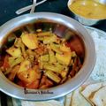 Bhavini Kotak's cooksnap of when they made ગુવાર બટાકા નું શાક (Guvar Potato Shak Recipe in Gujarati).