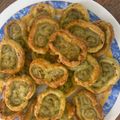 El cooksnap de Gerardo cuando hizo Palmeritas saladas de Pesto.
