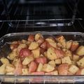El cooksnap de Chilly cuando hizo Papas rústicas salteadas al horno.