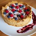 Woodenspoon4you's cooksnap of when they made Käsesahne mit Waldbeeren.