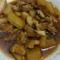 Cooksnap của Bùi Kim Yến Nhi khi họ làm theo món Thịt heo kho củ cải ngày hè
